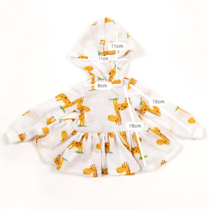 dollmore msd zoo hood dress yellow