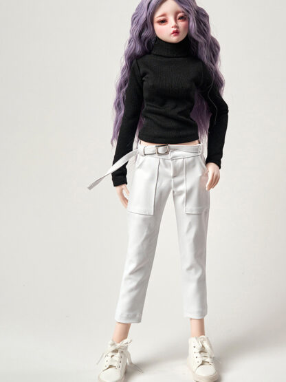 dollmore sd skinny pants black white smsr