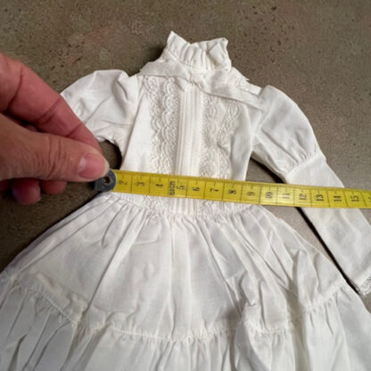 dolly planet msd white pink garden dress