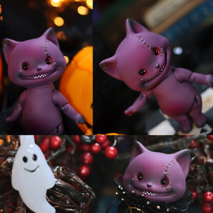 pipos halloween cheshire purple A
