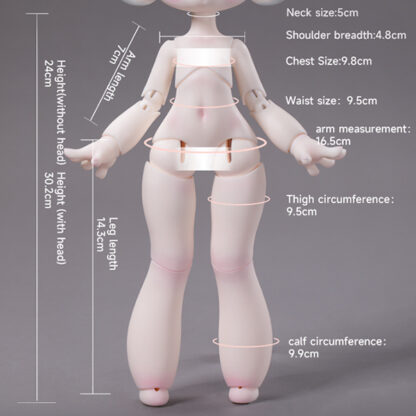 doll zone yosd 26cm bobo body