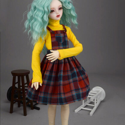 dollmore msd red overall dress