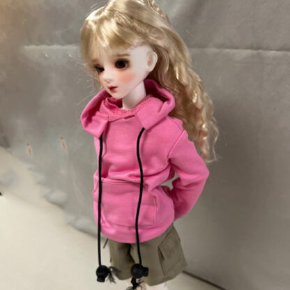 bbou msd hoodwink pink sweatshirt