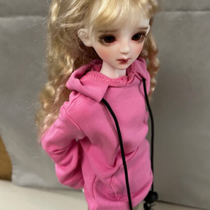 bbou msd hoodwink pink sweatshirt