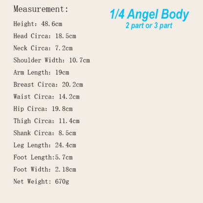 myou doll msd angel body