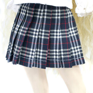 dollmore msd navy plaid skirt