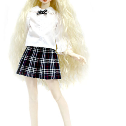 dollmore msd navy plaid skirt