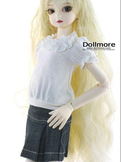 dollmore msd pleated jean skirt