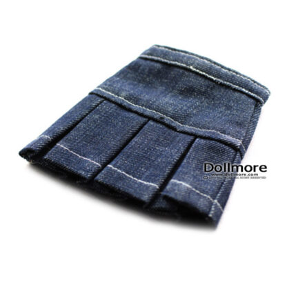 dollmore msd pleated jean skirt