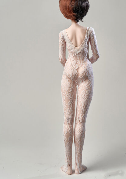 dollmore sd white lace cat suit