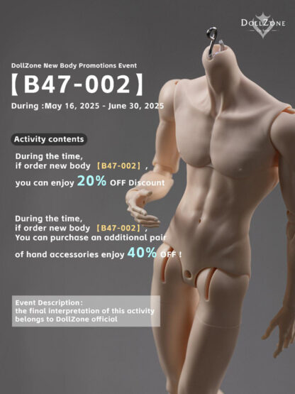 dollzone msd boy body b47-002