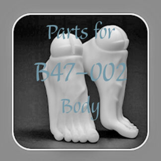 doll zone parts feet b47-002 body tintin