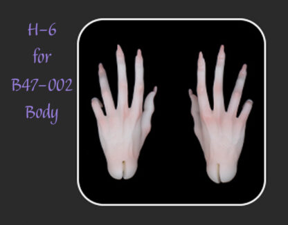 doll zone parts feet b47-002 body tintin