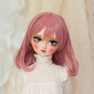leekeworld candy heart dark pink love art wig