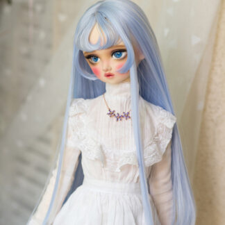 leekeworld orchid blue art wig