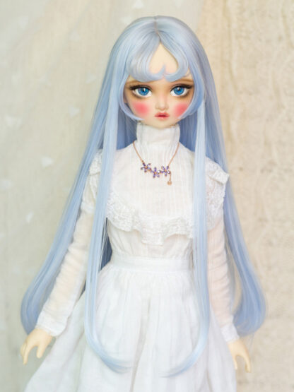 leekeworld orchid blue art wig