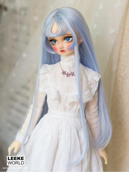 leekeworld orchid blue art wig