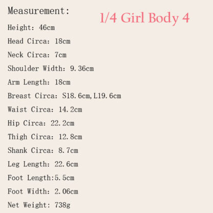 myou doll msd girl body 1/4