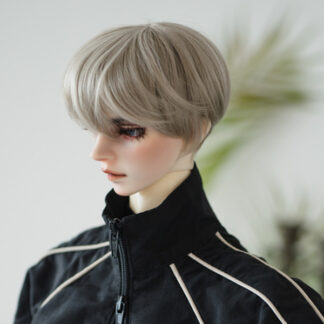 leekeworld soft cut relaxing brown art wig