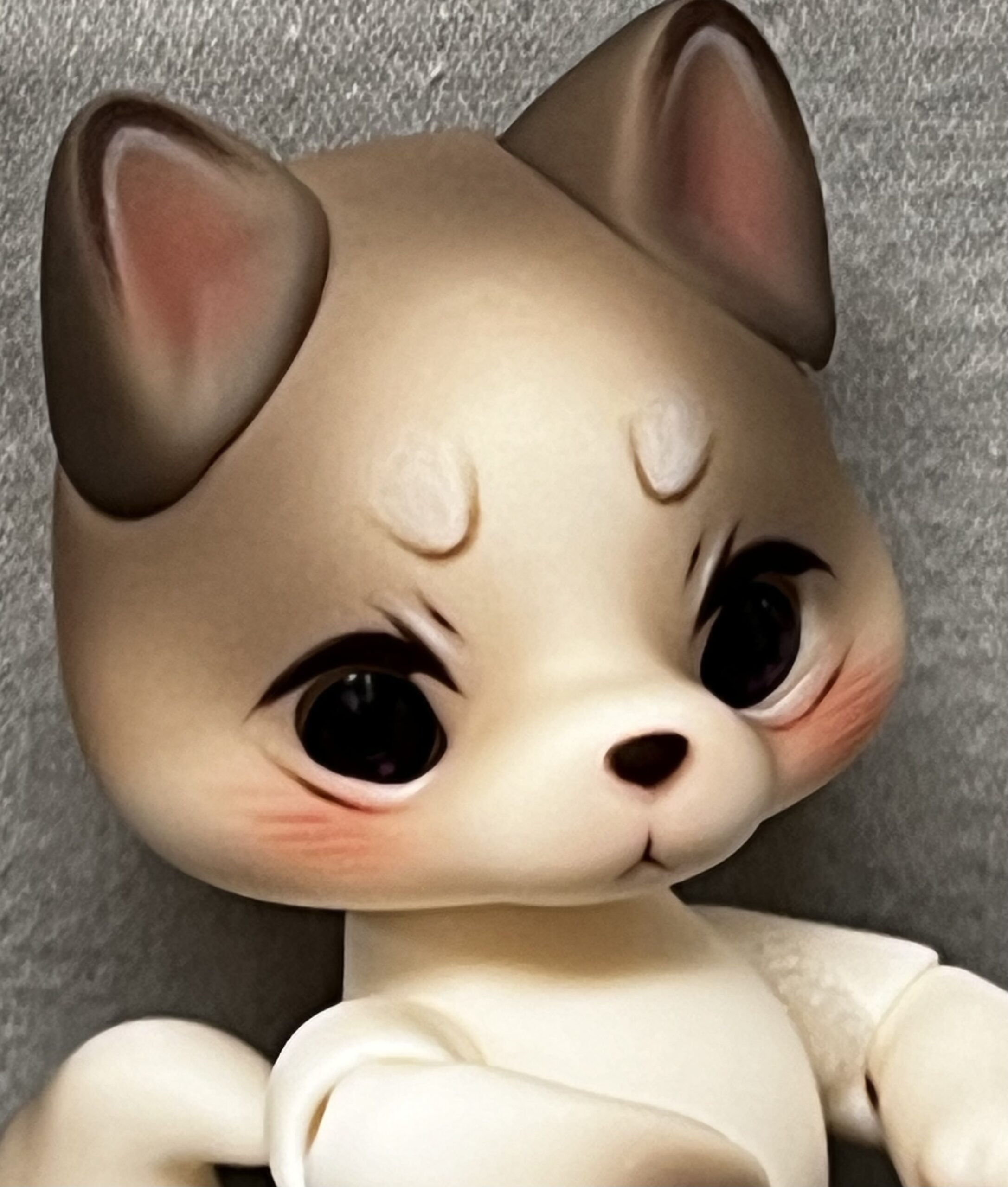 cocoriang arno dog normal pink brown makeup