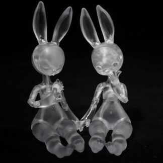 coral reef bjd transparent rabbit a