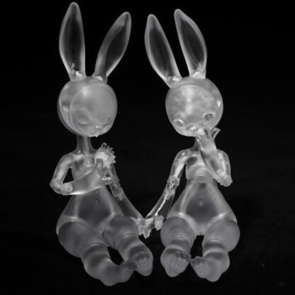 coral reef bjd transparent rabbit a