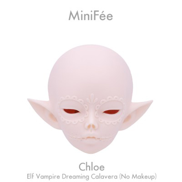 minifee chloe elf vampire dreaming calavera head