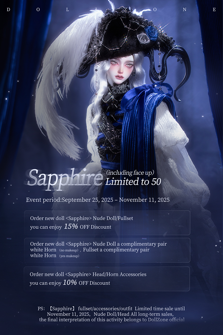 dollzone 1/3 sapphire