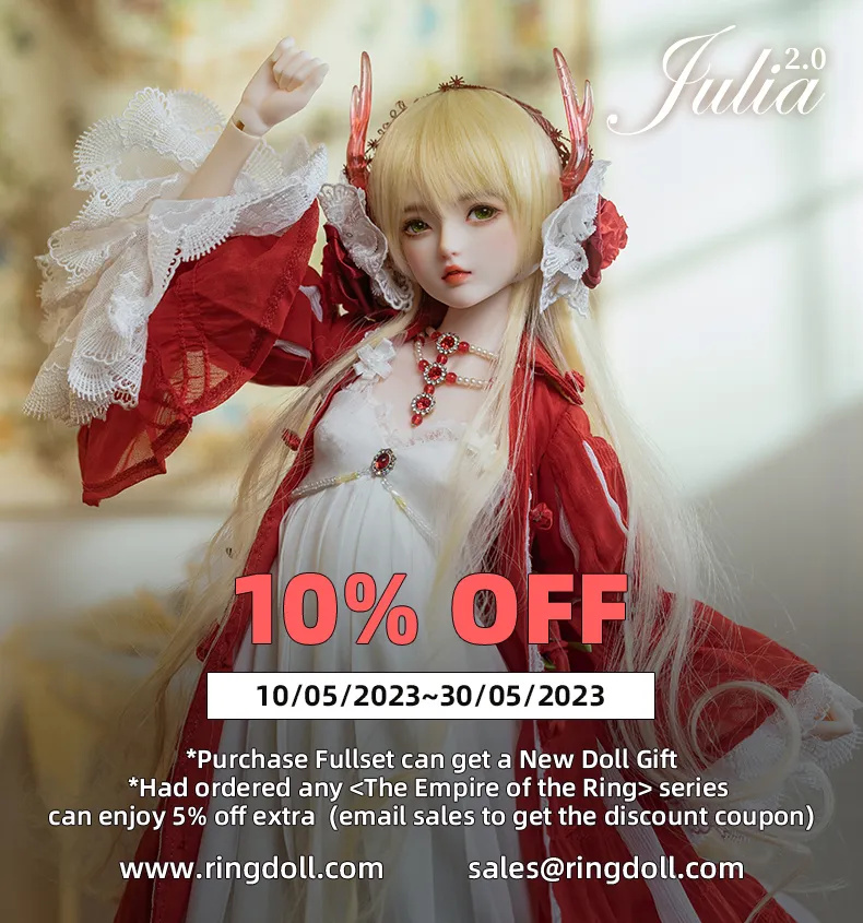 ring doll teenager julia 2.0