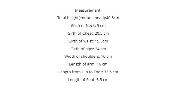 ring doll teenager body rtg60-4