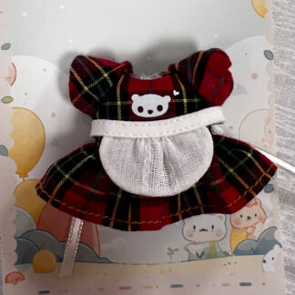 cocoriang red check dress plaid outfit