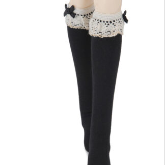 doll more sd black lacy girl socks