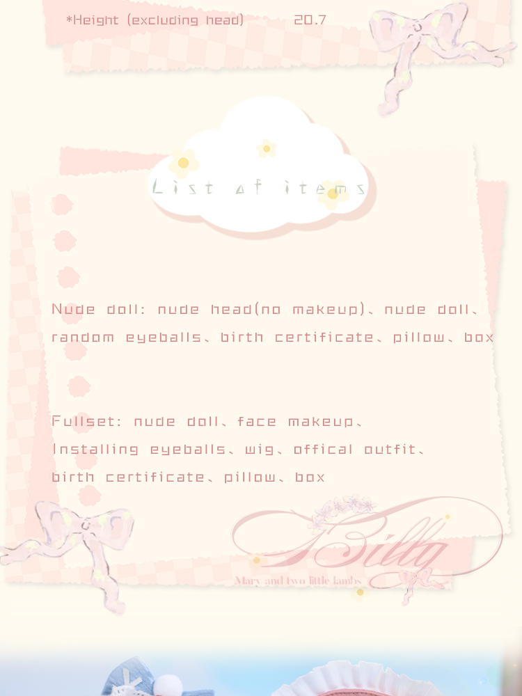 milo doll billy sheep