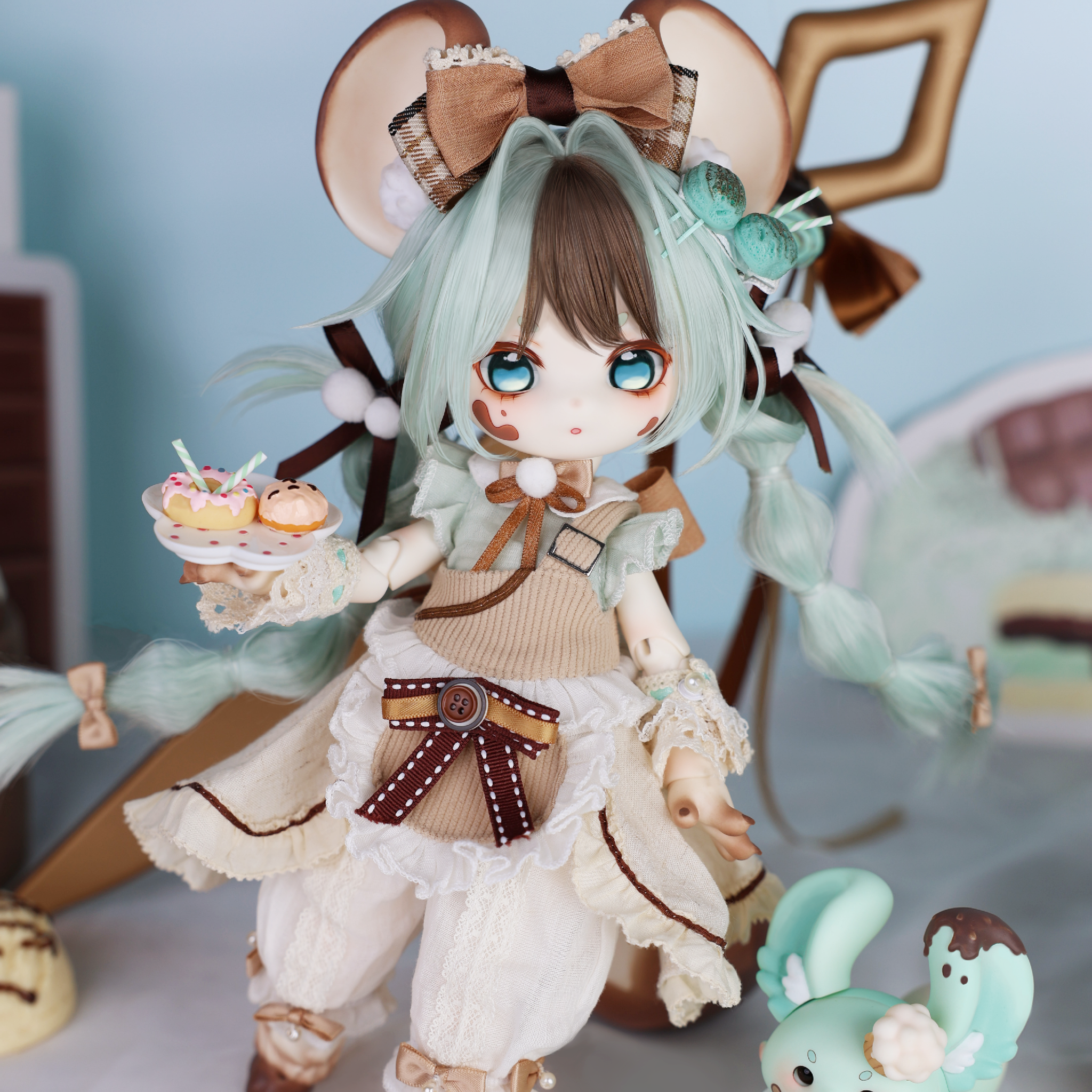 milo doll totoro minette