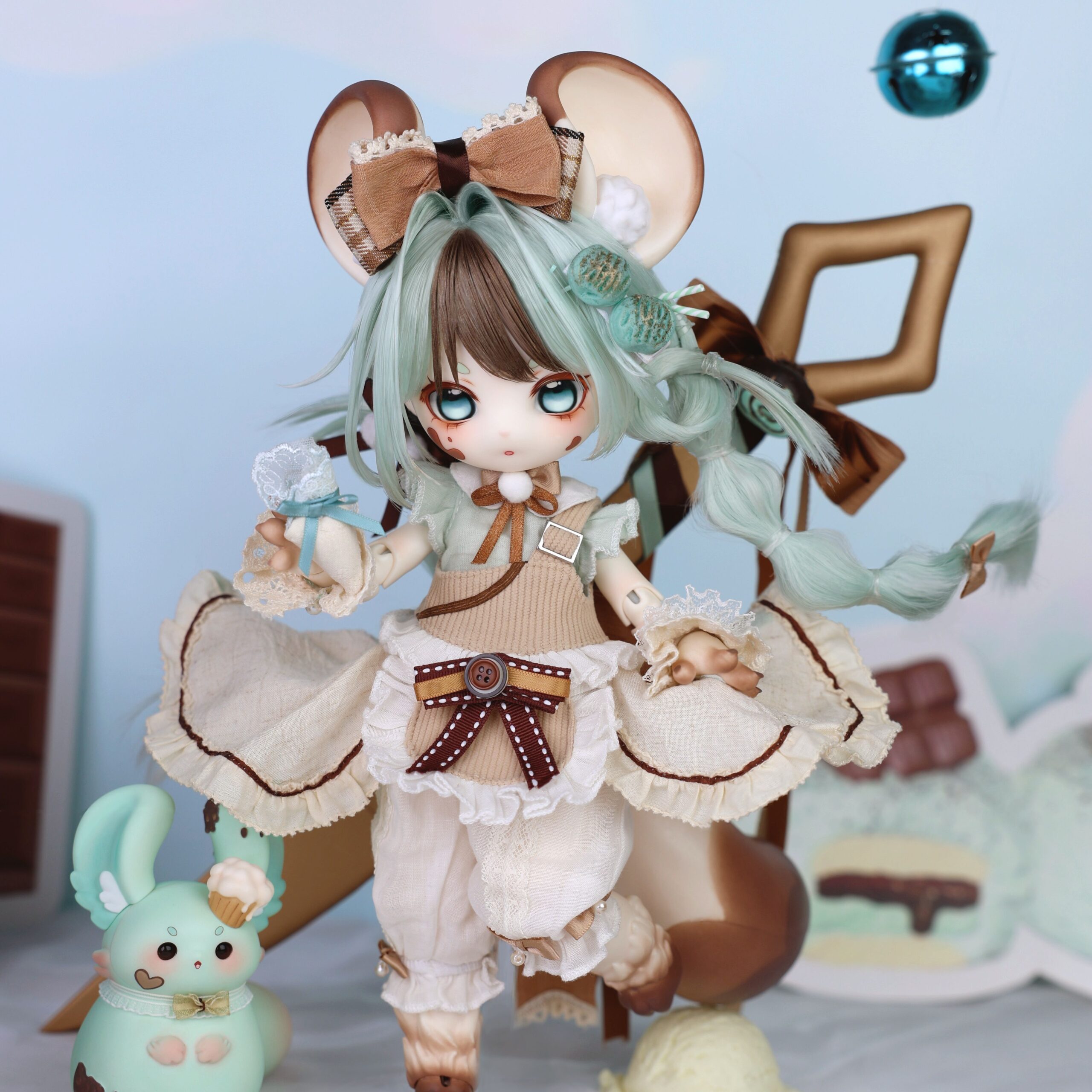 milo doll totoro minette