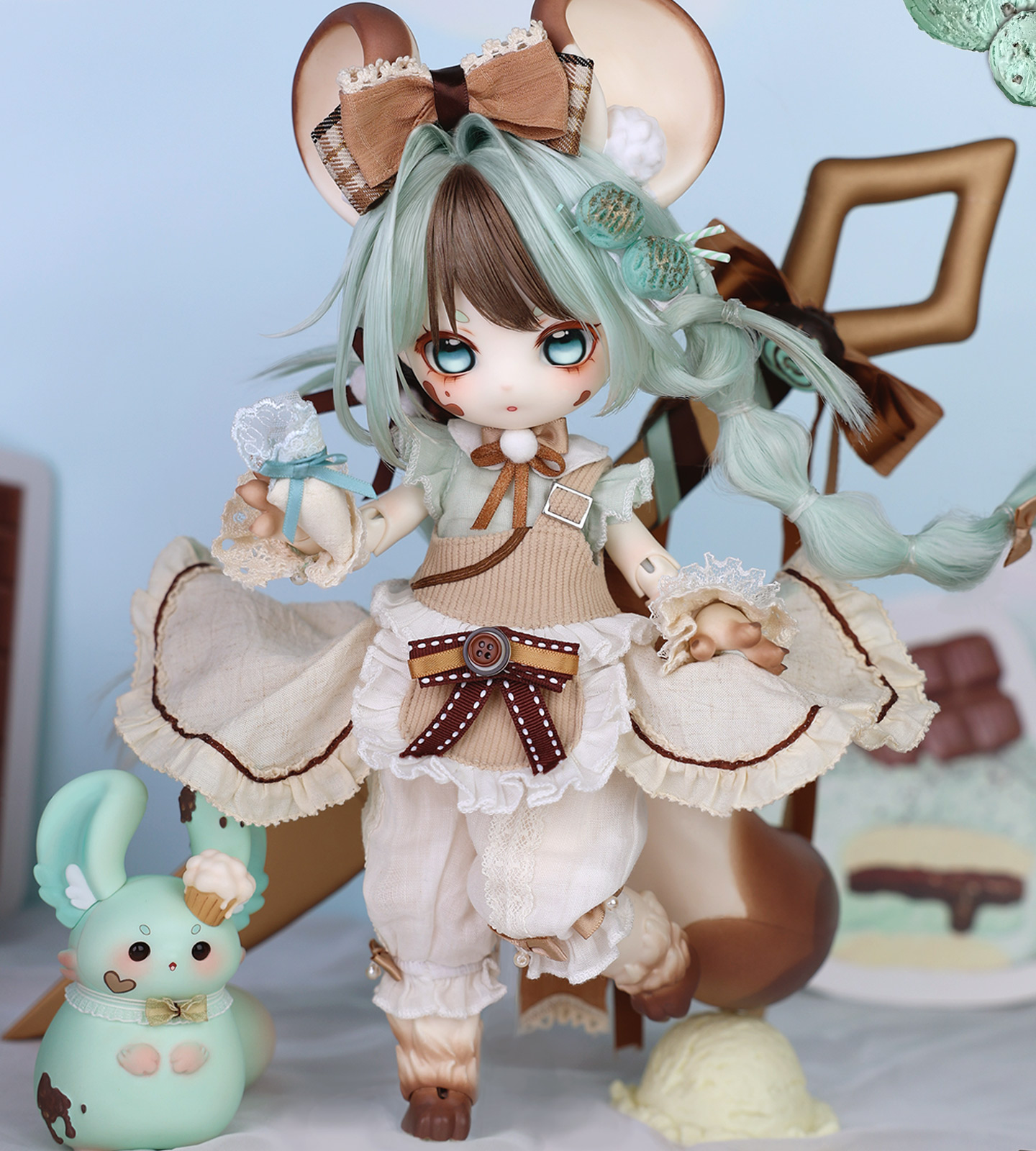 milo doll totoro minette