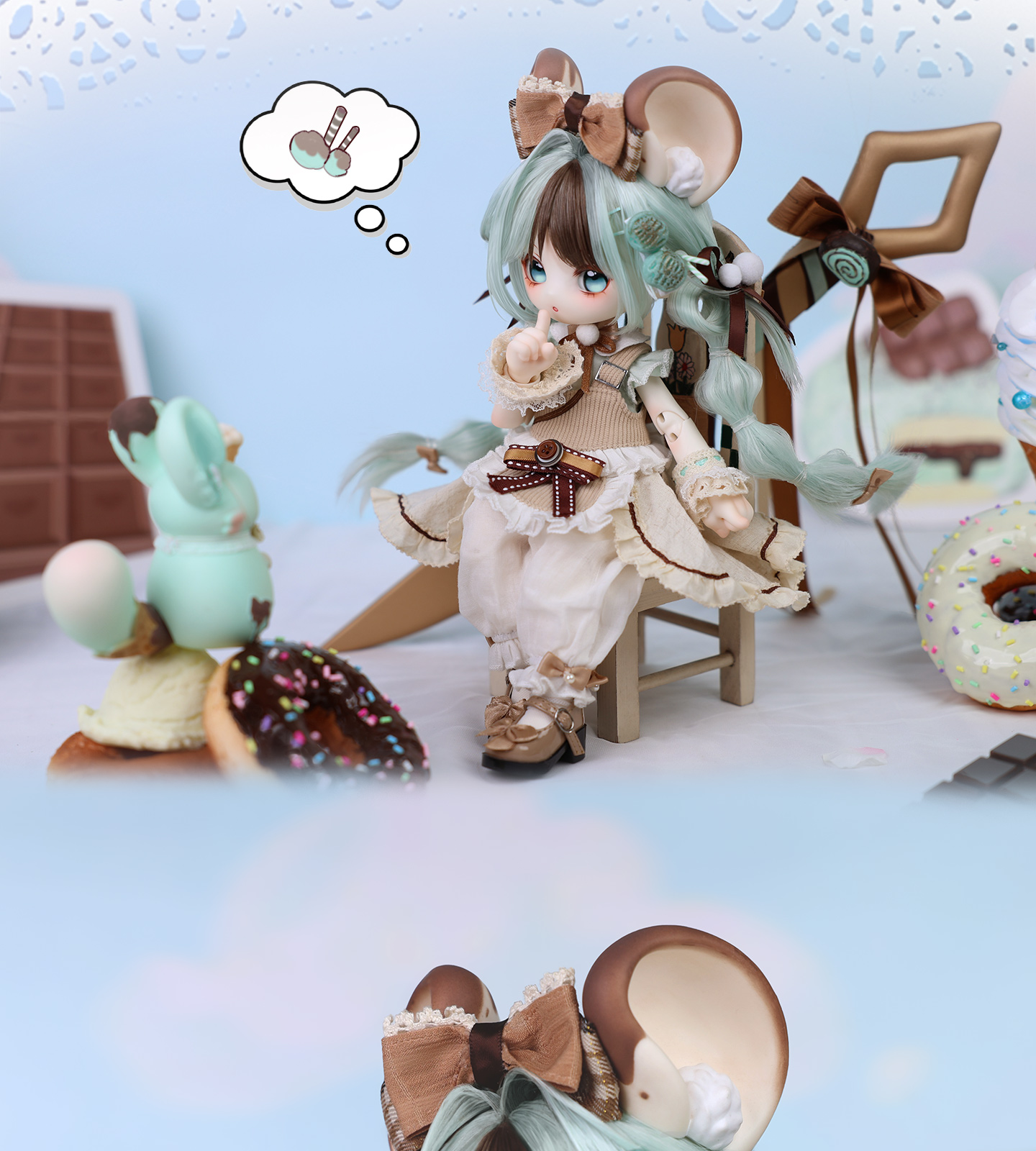 milo doll totoro minette