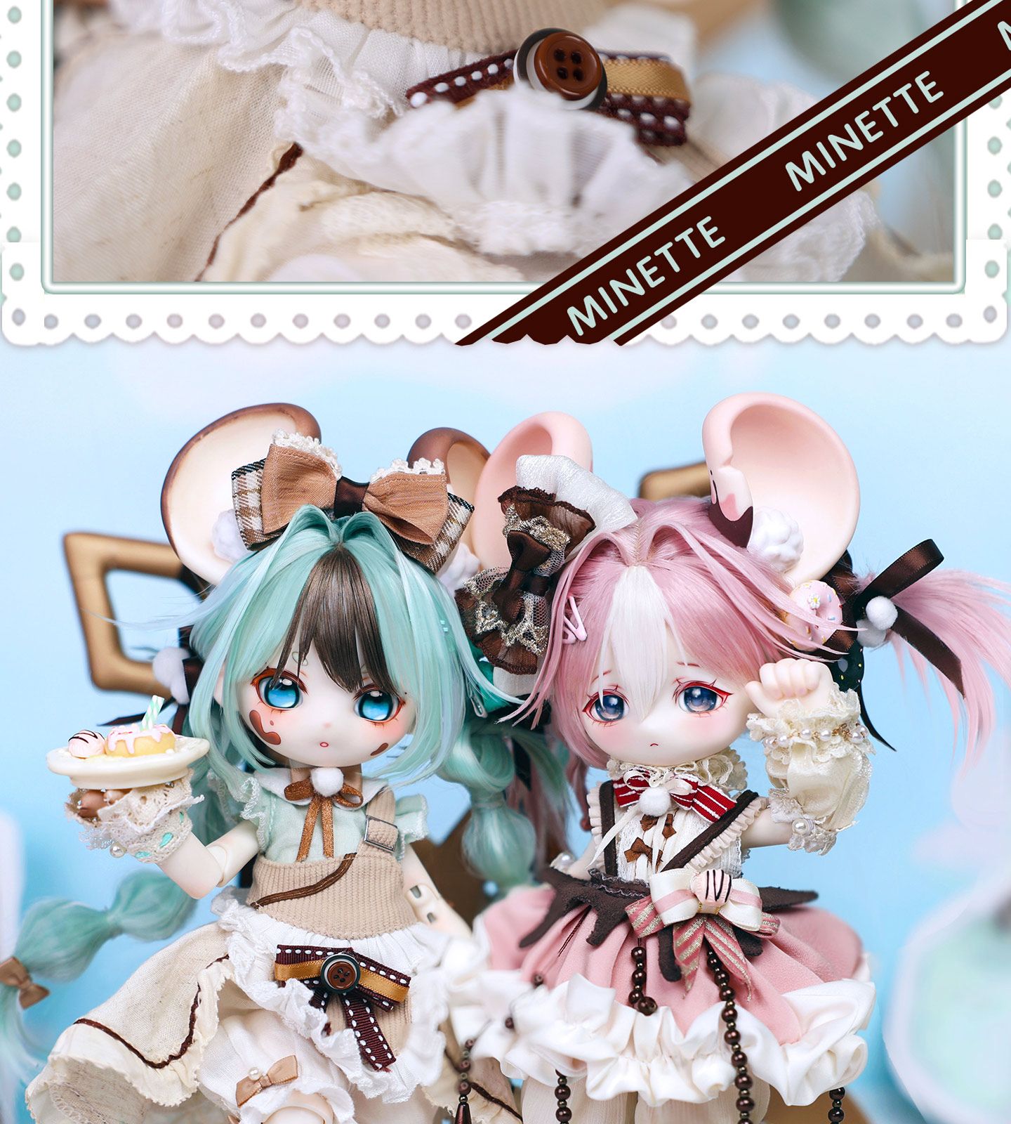 milo doll totoro minette