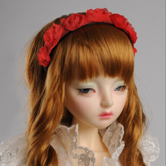 dollmore sd msd red roses headband