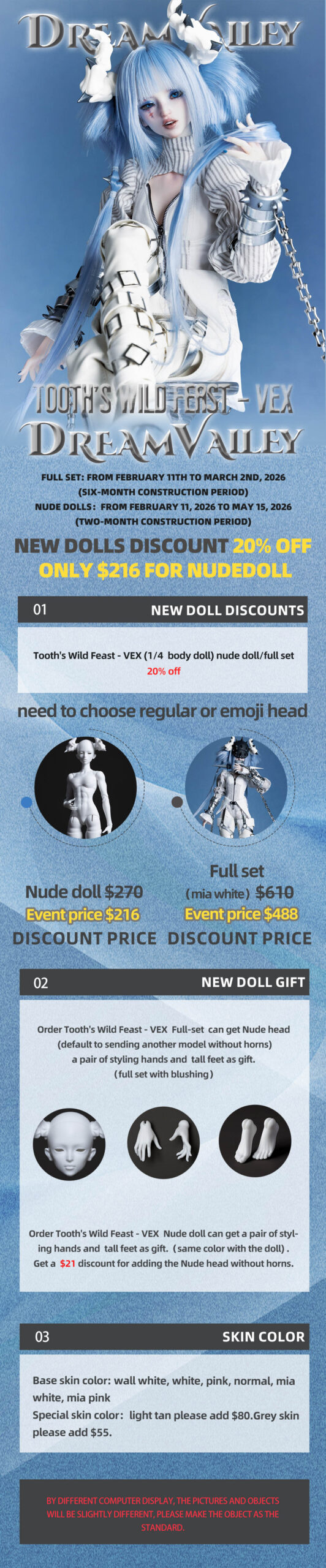 dream valley tooths wild feast