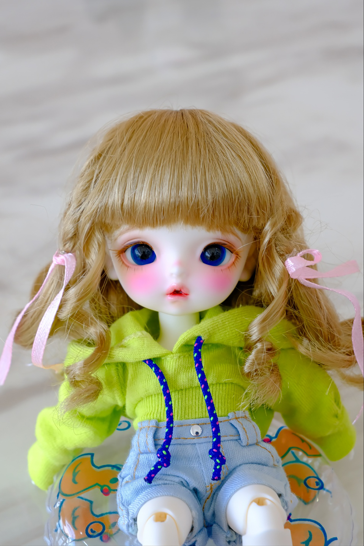 chicabi 16cm balloon hoodie
