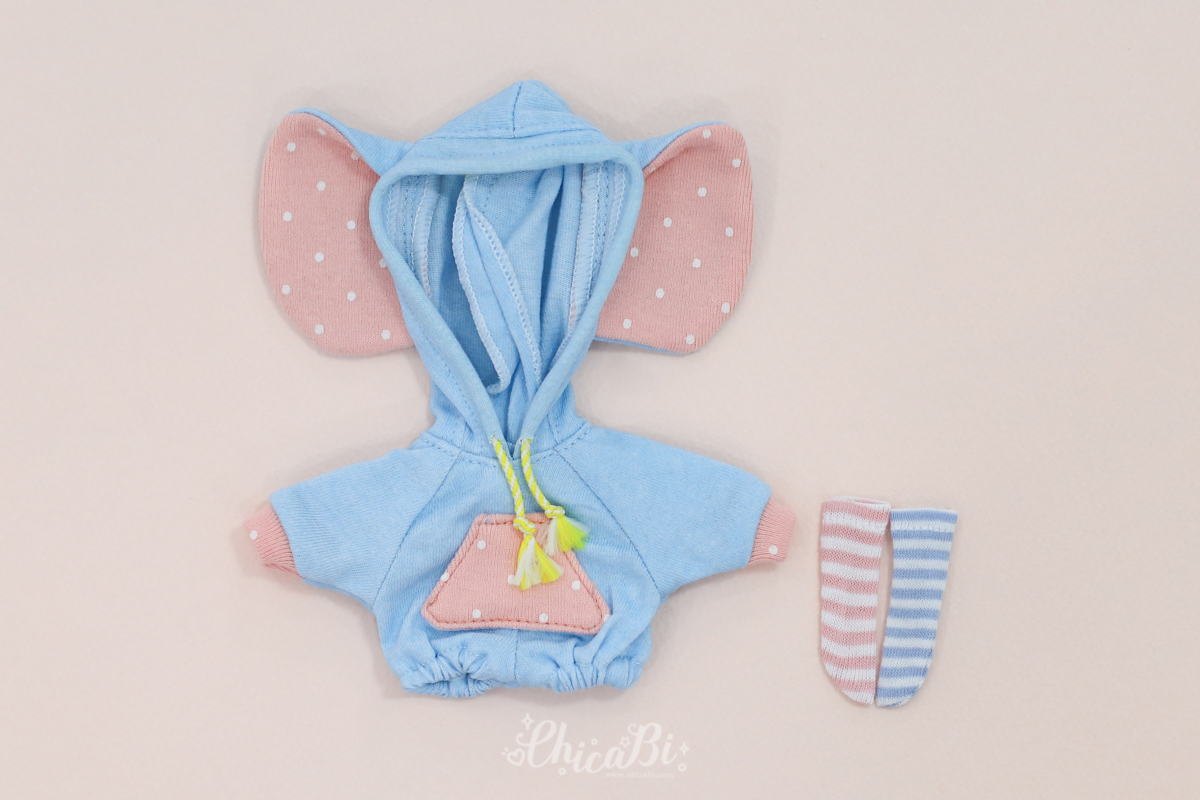 chicabi 16cm elephant romper