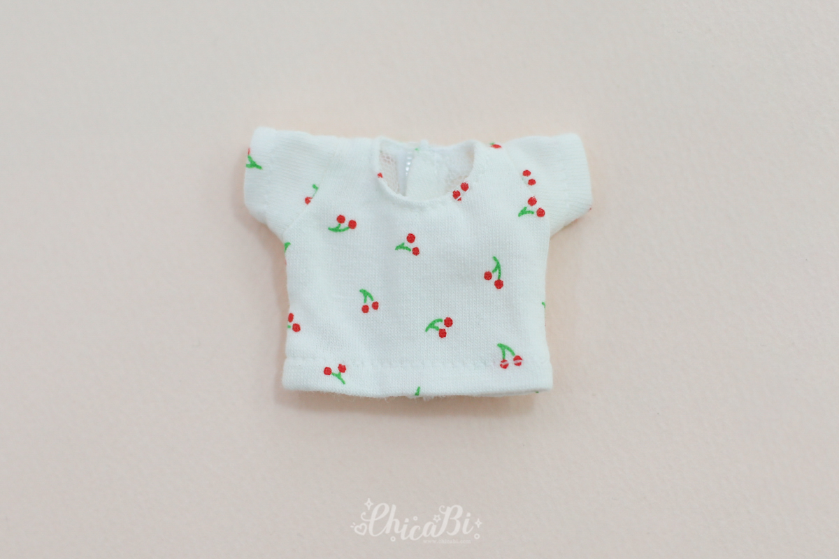 chicabi 16cm cherry short sleeve top