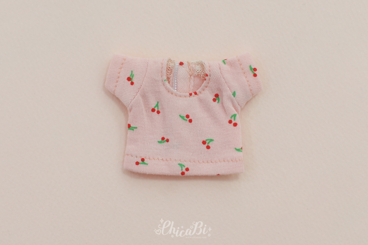 chicabi 16cm cherry short sleeve top