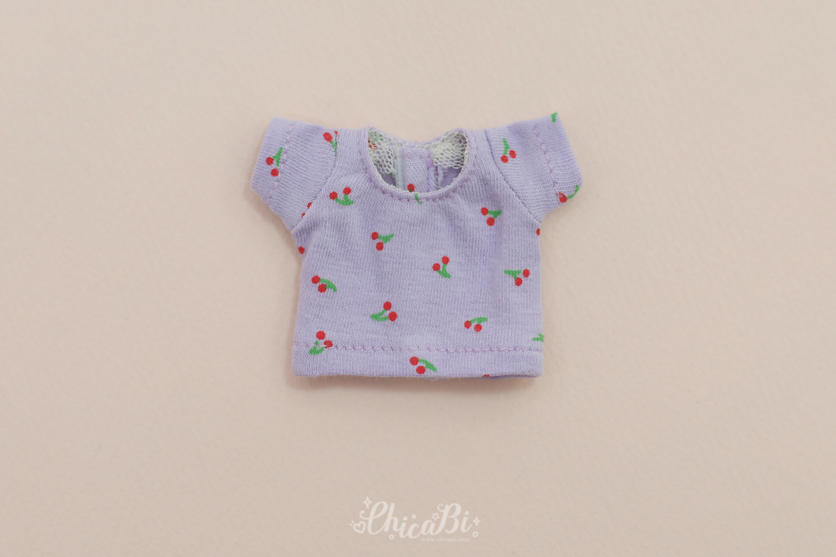 chicabi 16cm cherry short sleeve top