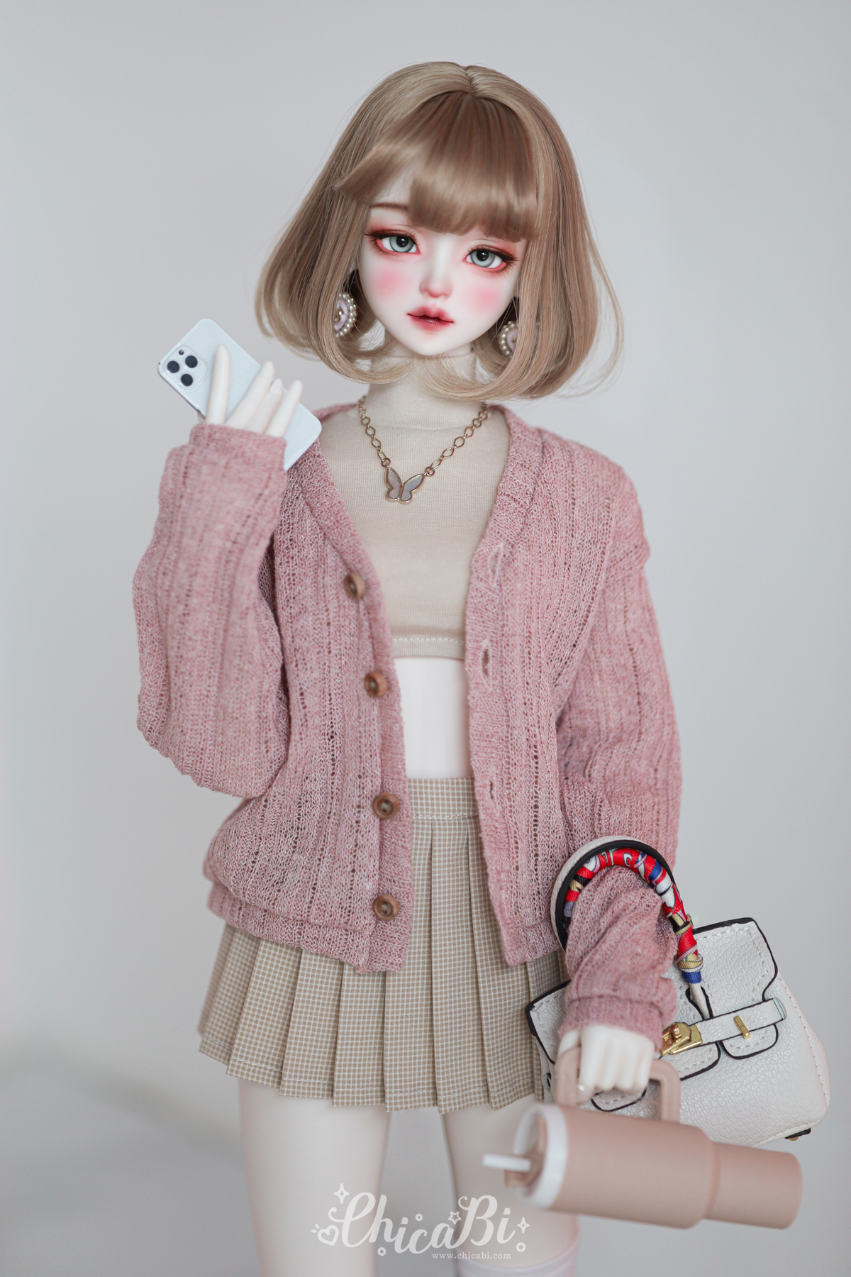 chicabi sd knit cardigan