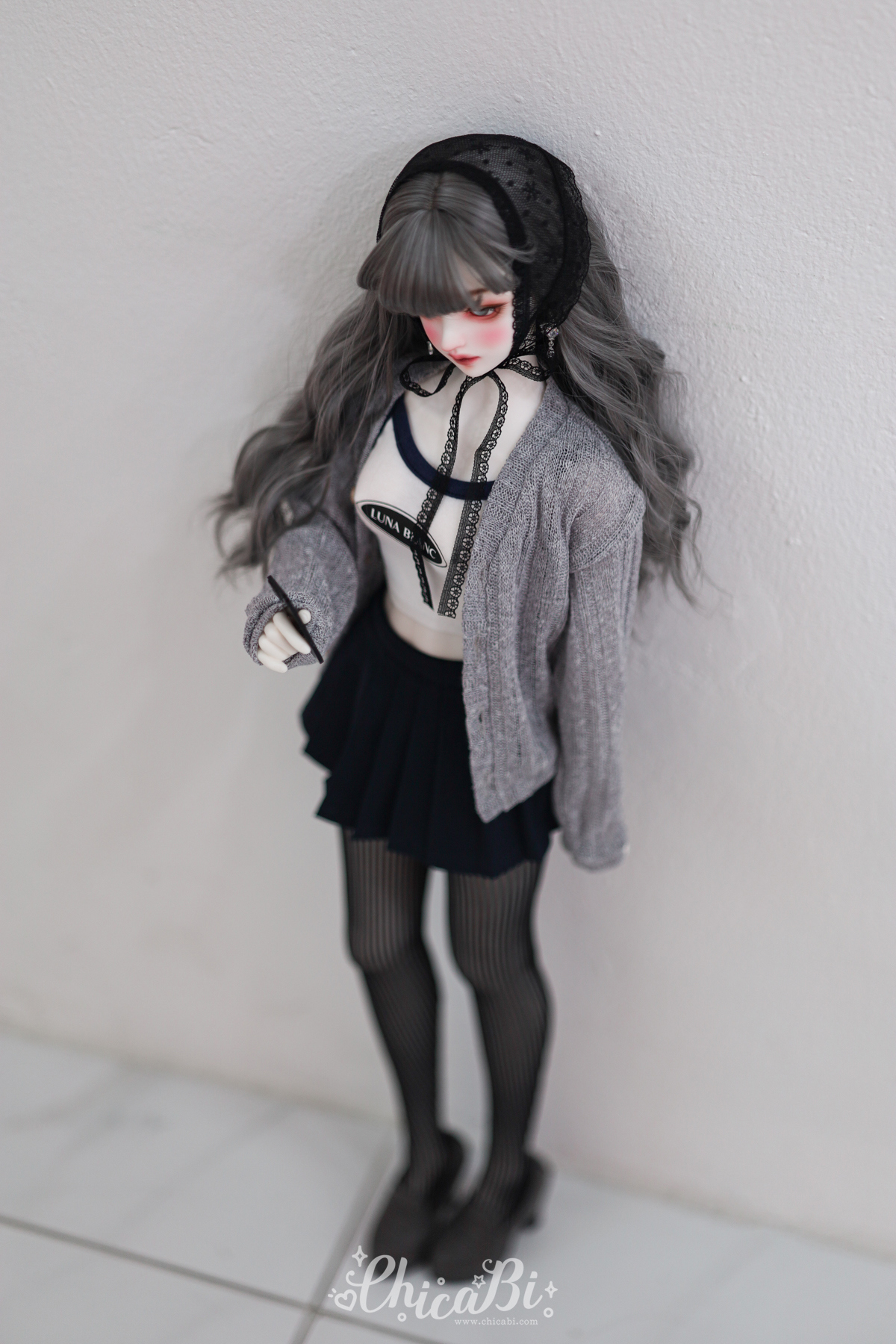 chicabi sd knit cardigan