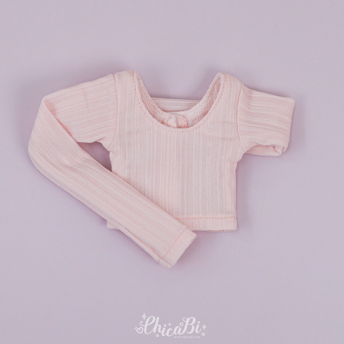 chicabi msd simple line crop top