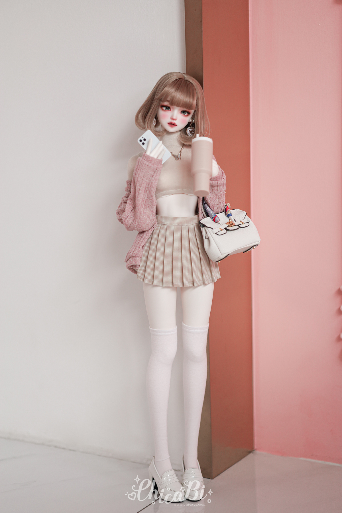 chicabi sd knit cardigan