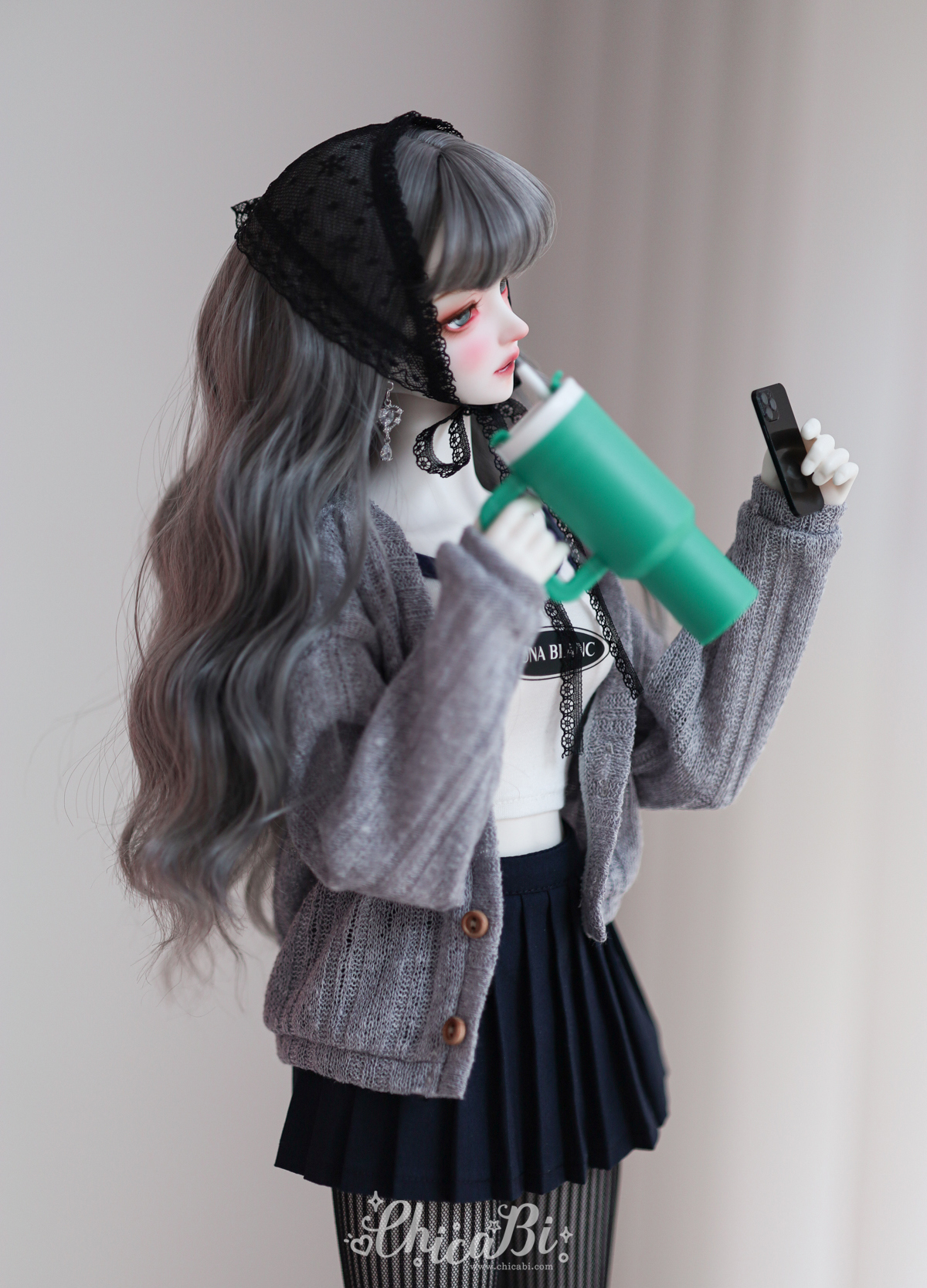 chicabi sd knit cardigan